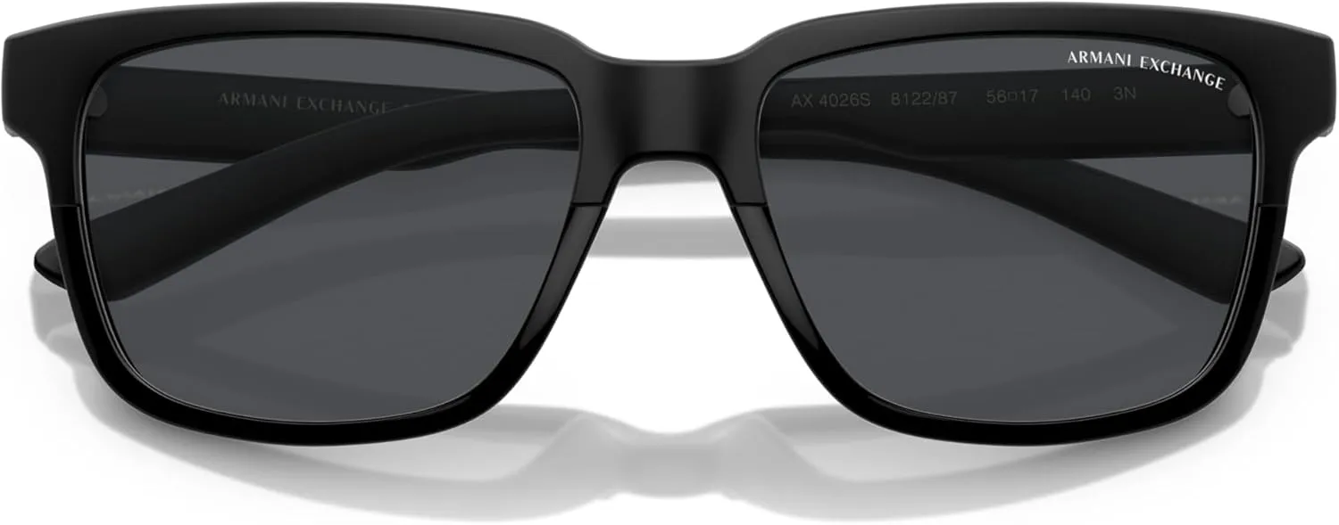 A|X ARMANI EXCHANGE Men's Ax4026s Square Sunglasses