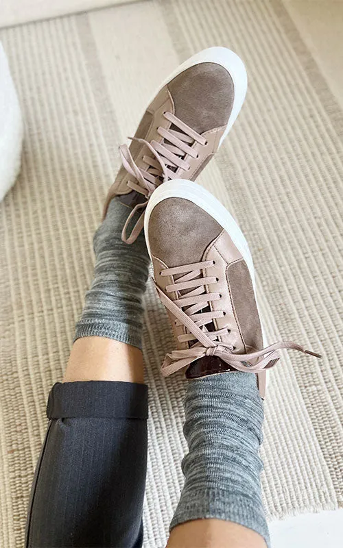 Bos & Co. Maude, taupe/almondine