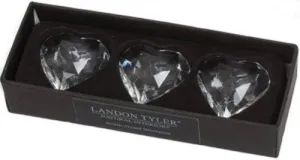 Decorative Crystal Hearts