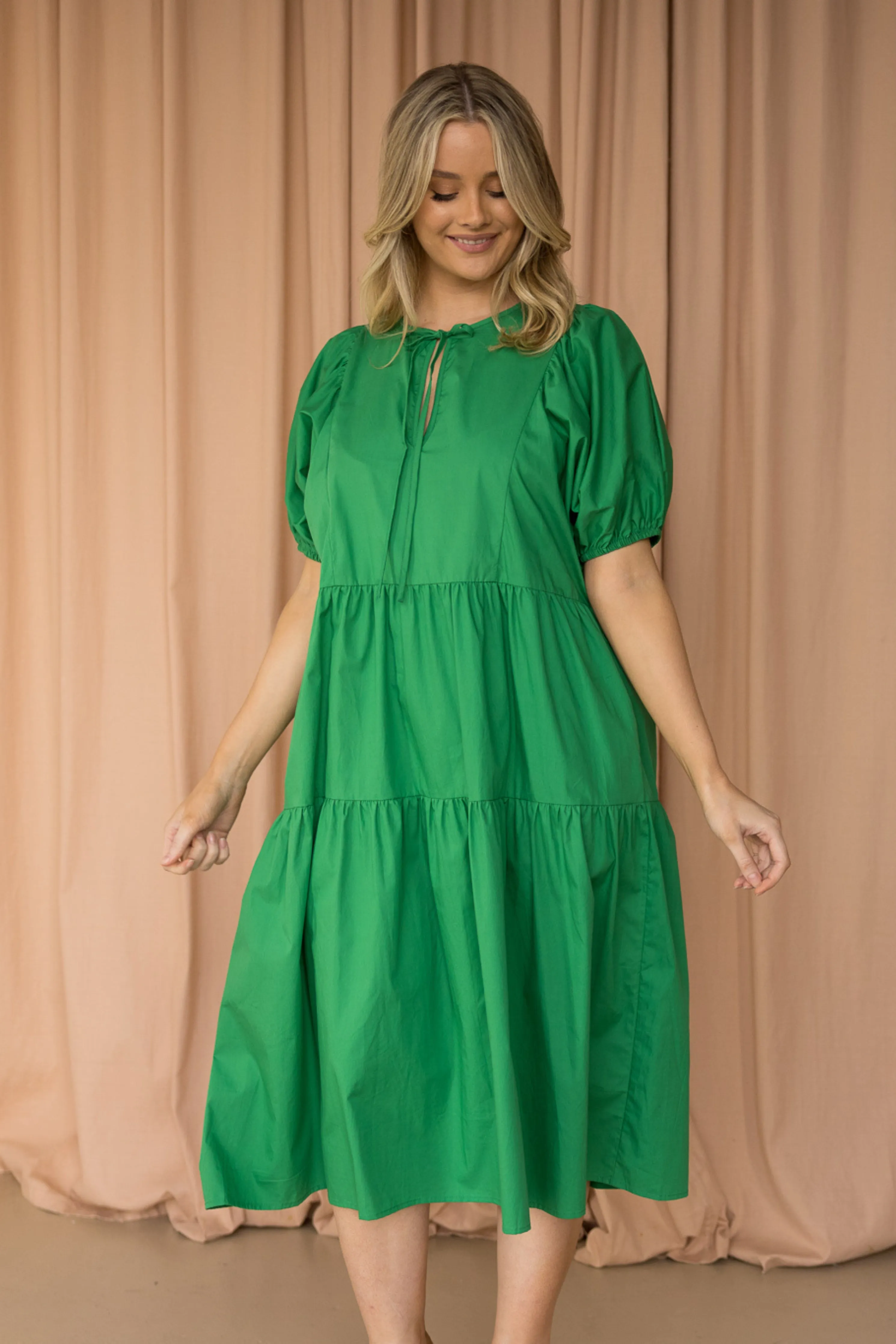 Drifter Midi Dress | Emerald | FINAL SALE