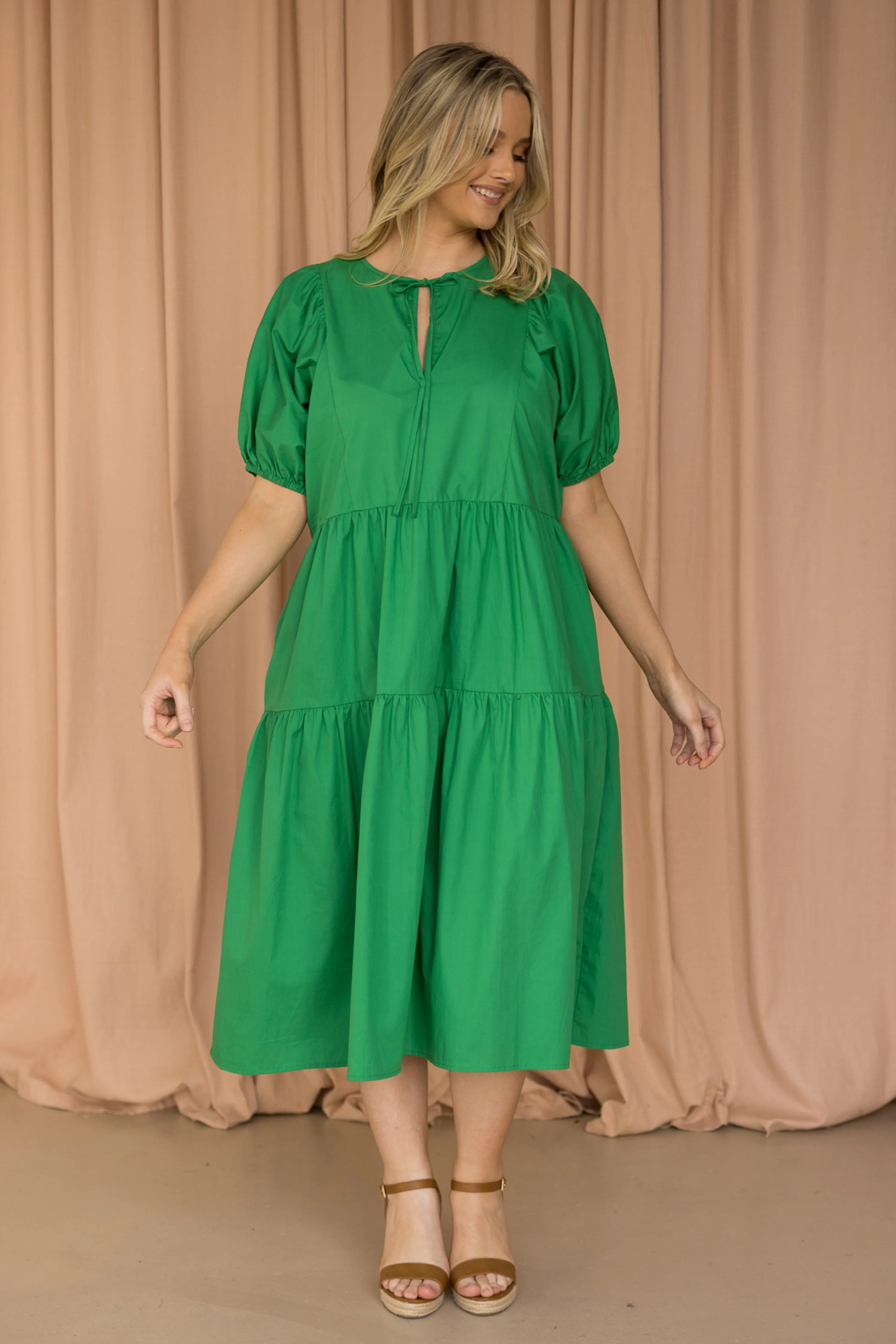 Drifter Midi Dress | Emerald | FINAL SALE