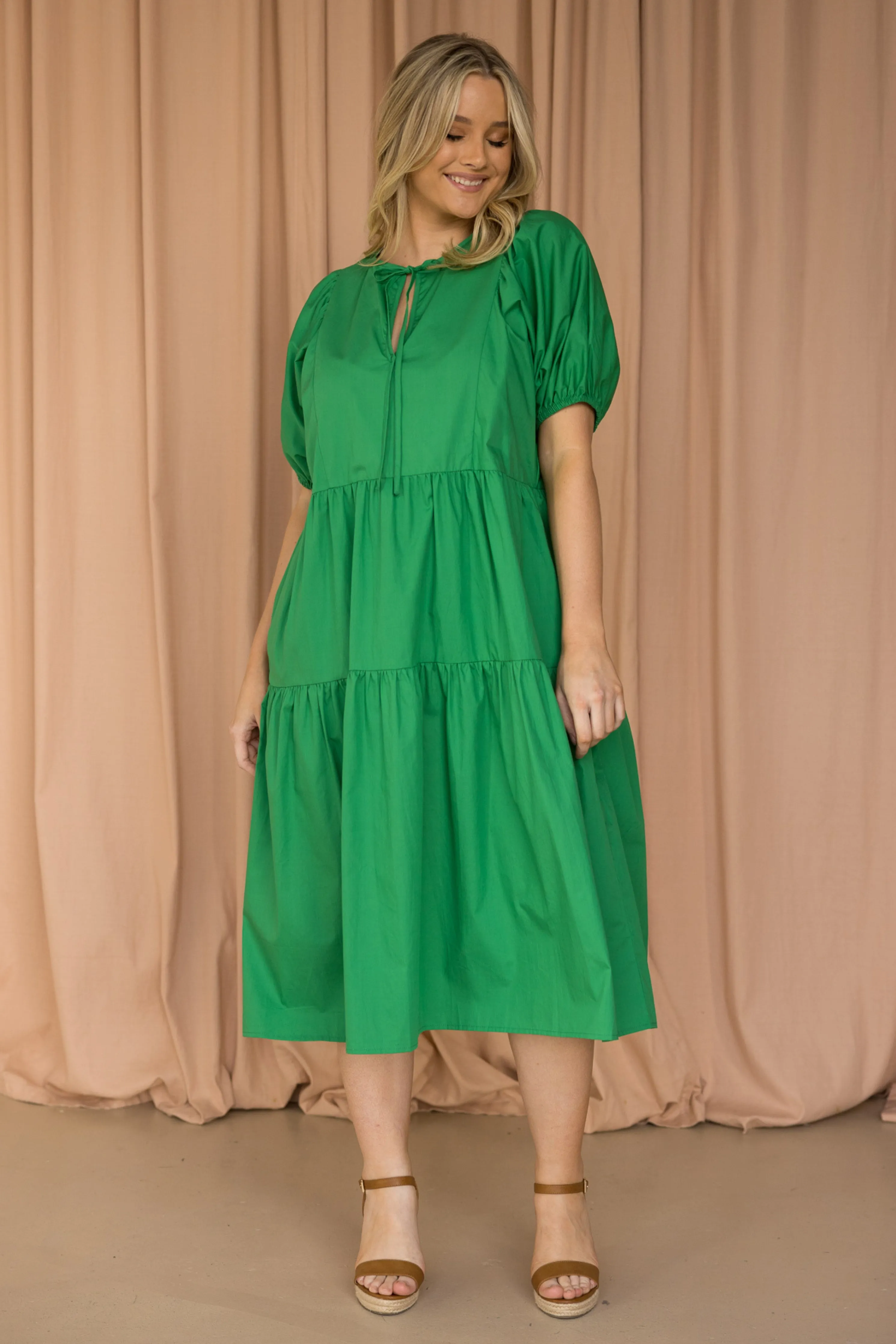 Drifter Midi Dress | Emerald | FINAL SALE