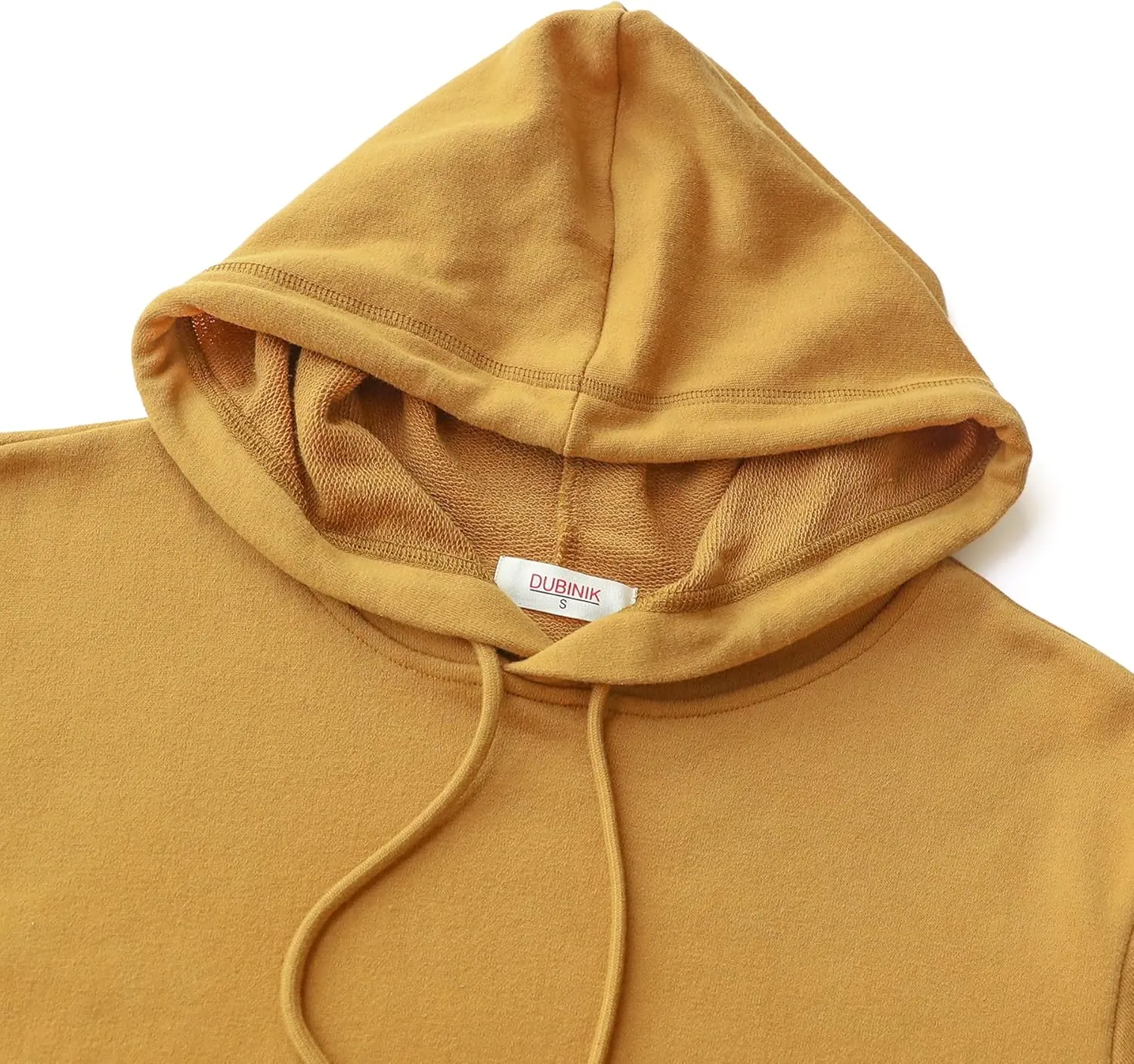 Dubinik?Short Sleeve Hoodie Lightweight Soft Cotton Moisture Wicking Kangaroo Pocket Short Sleeve Hoodie For Men