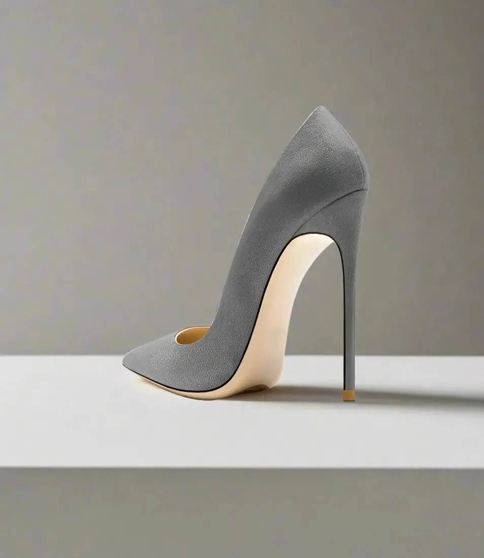Elsa Grey Heels