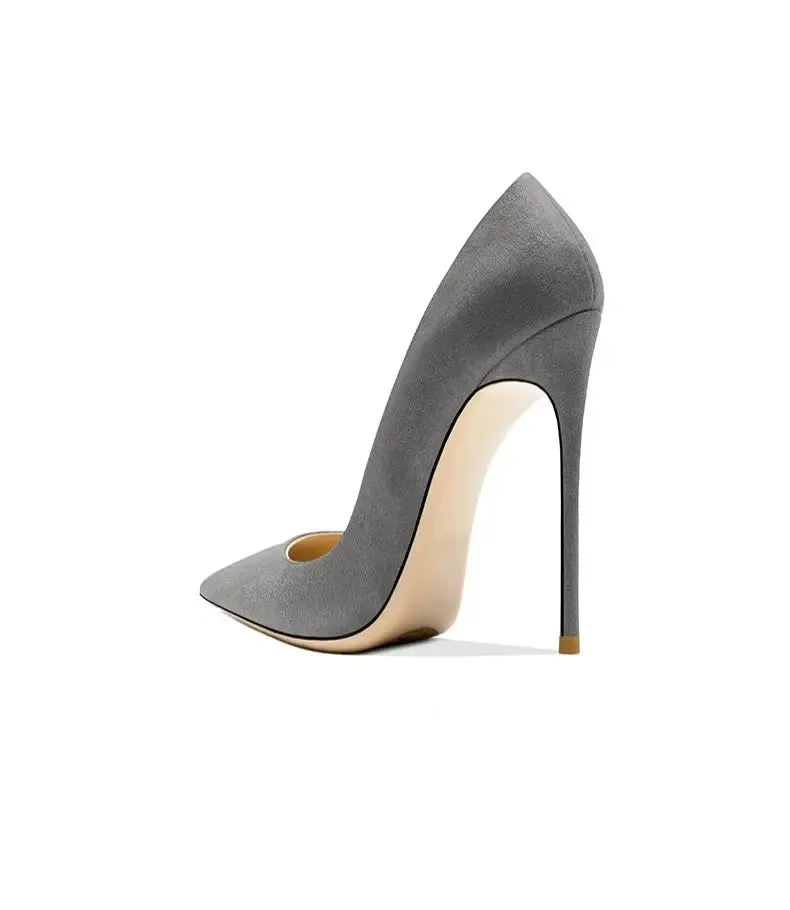 Elsa Grey Heels