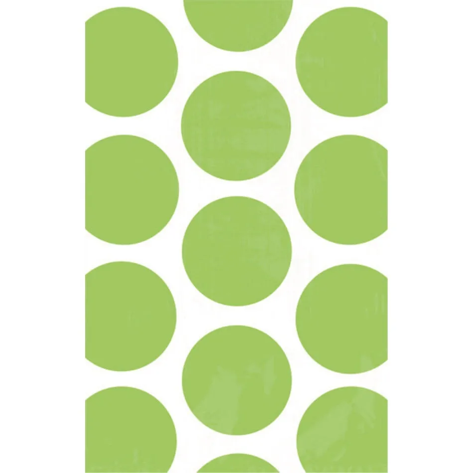 Kiwi Polka Dot Paper Bag 10pk