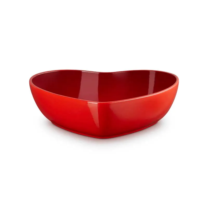 Le Creuset Stoneware Heart Shaped Serving Bowl 30cm
