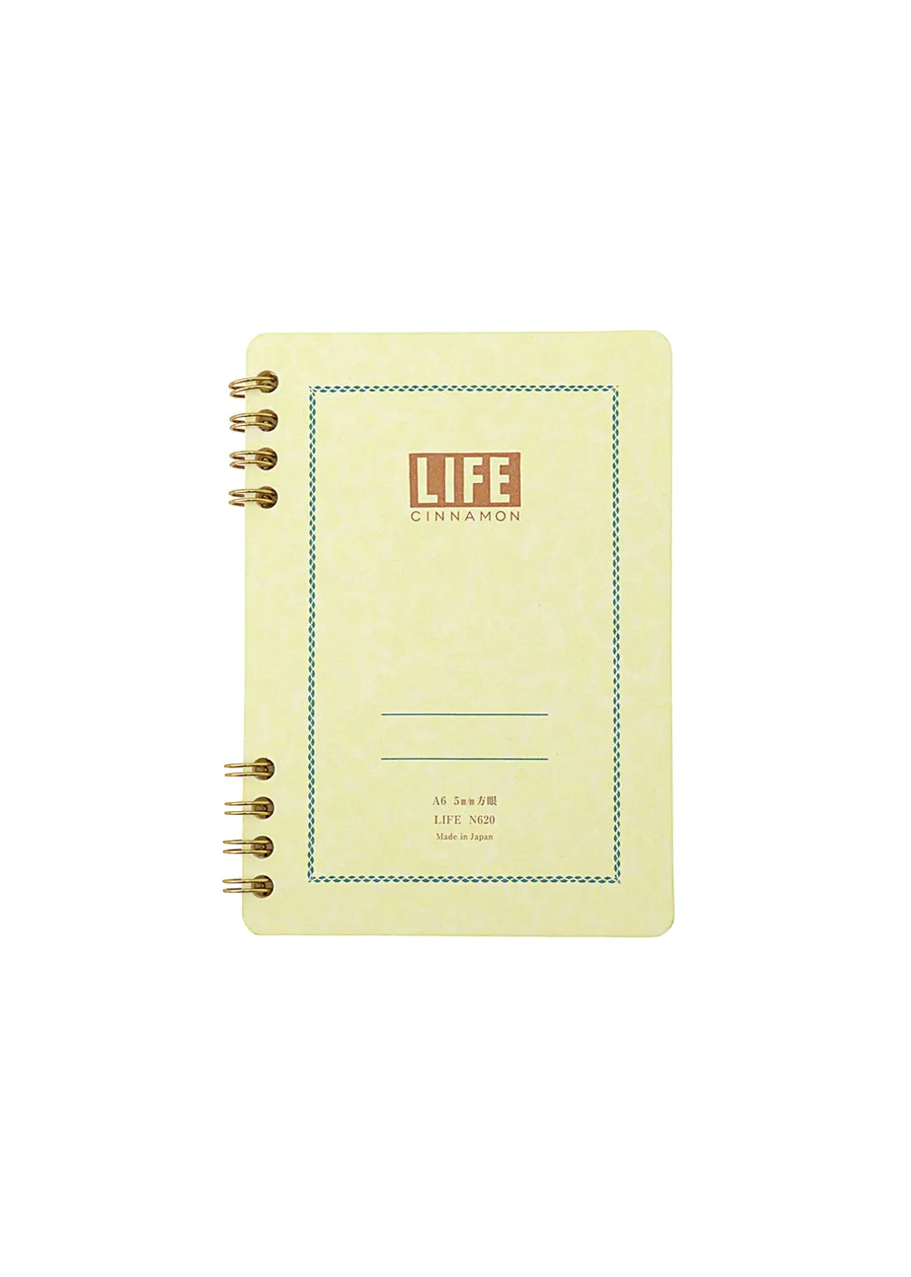 Life Cinnamon Ringed Note - Grid