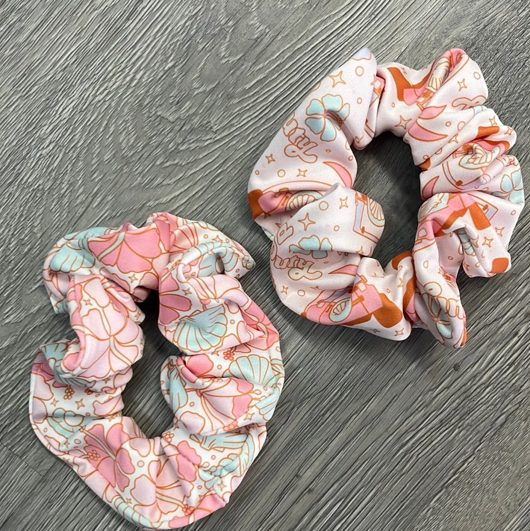 Mermaid Off Duty Scrunchie