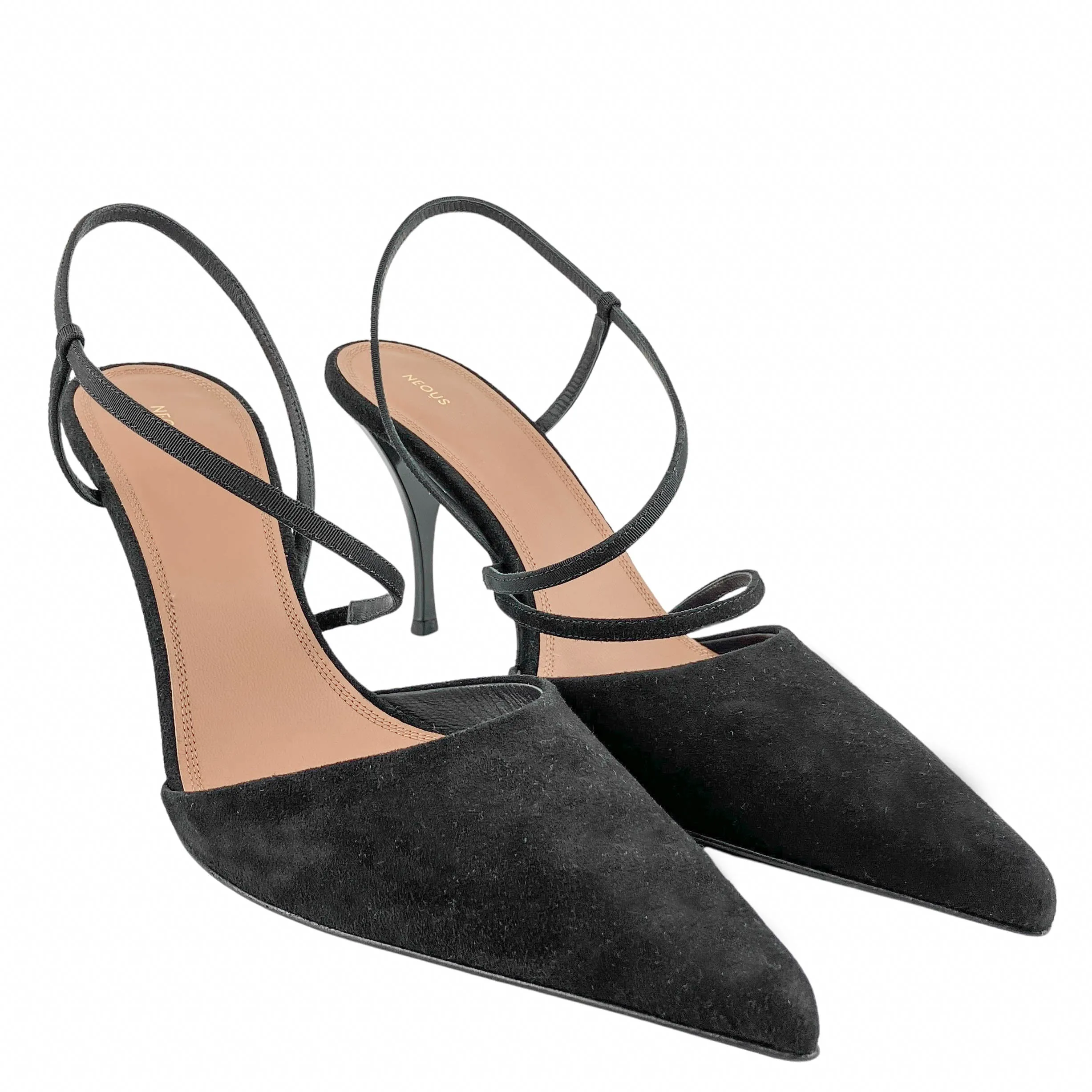Neous Tangra Heels in Black