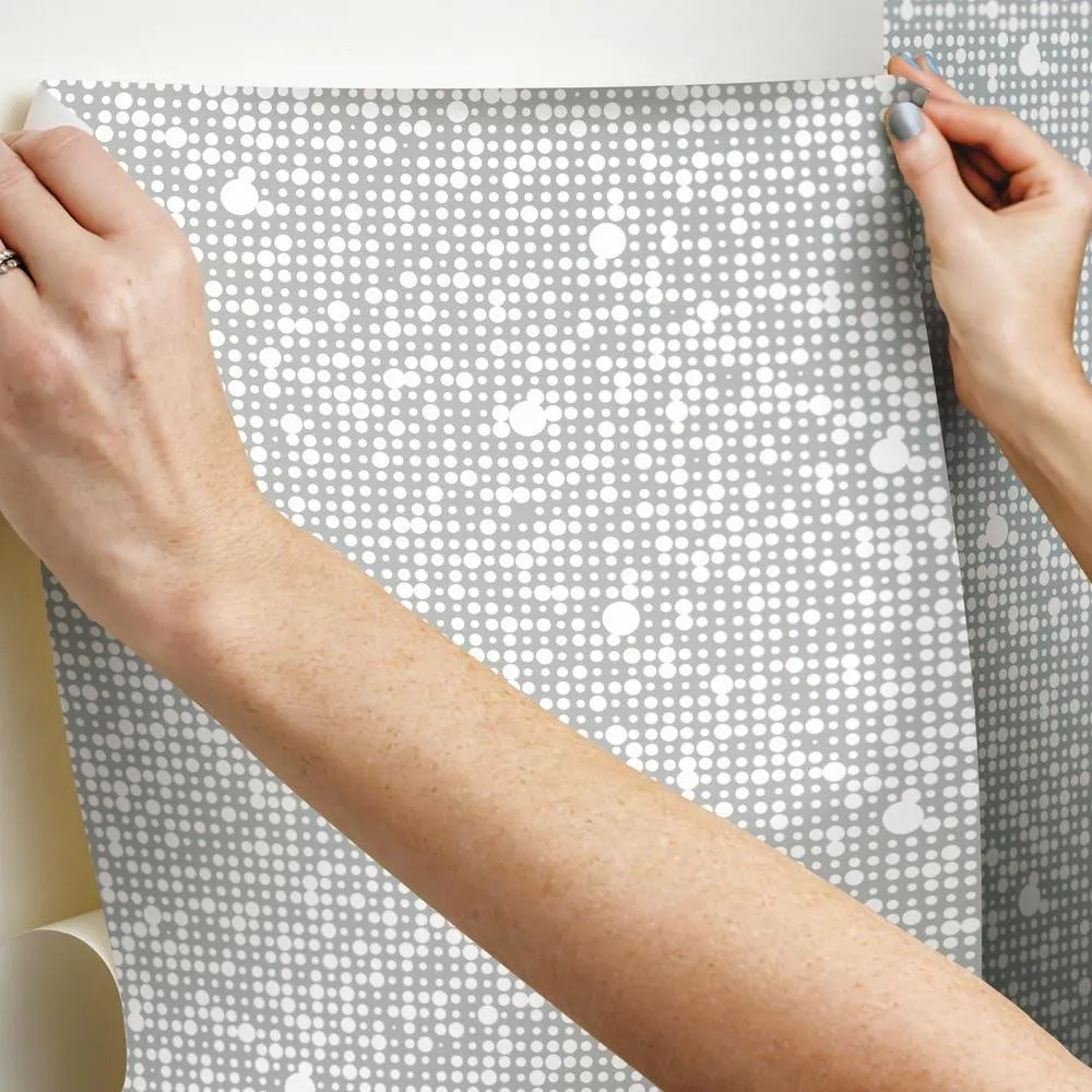 Polka Dot Peel and Stick Wallpaper